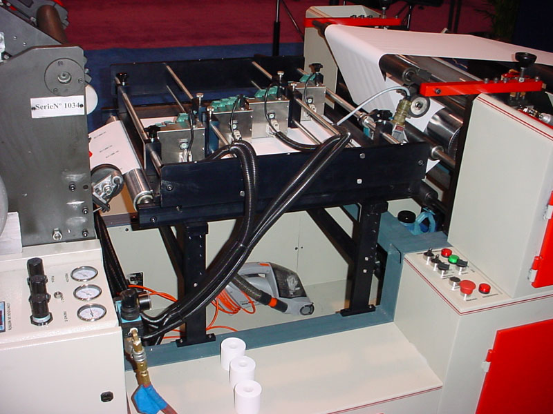 JetFlex 2500 on POS Rewinder