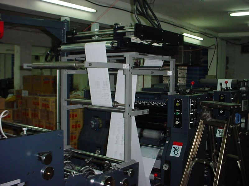 JetFlex 2500 on Web Press