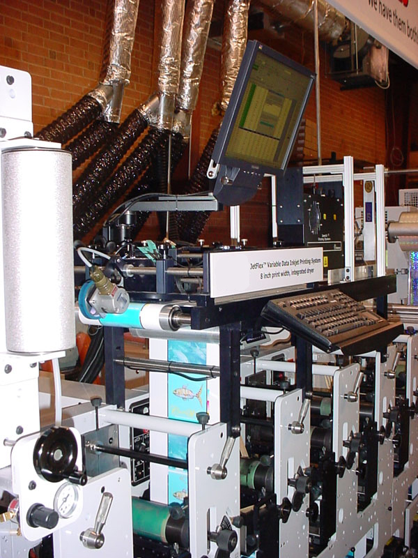 JetFlex 2500 on Mark Andy Press