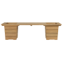 John Lewis FSC Double Planter Bench 2 copy